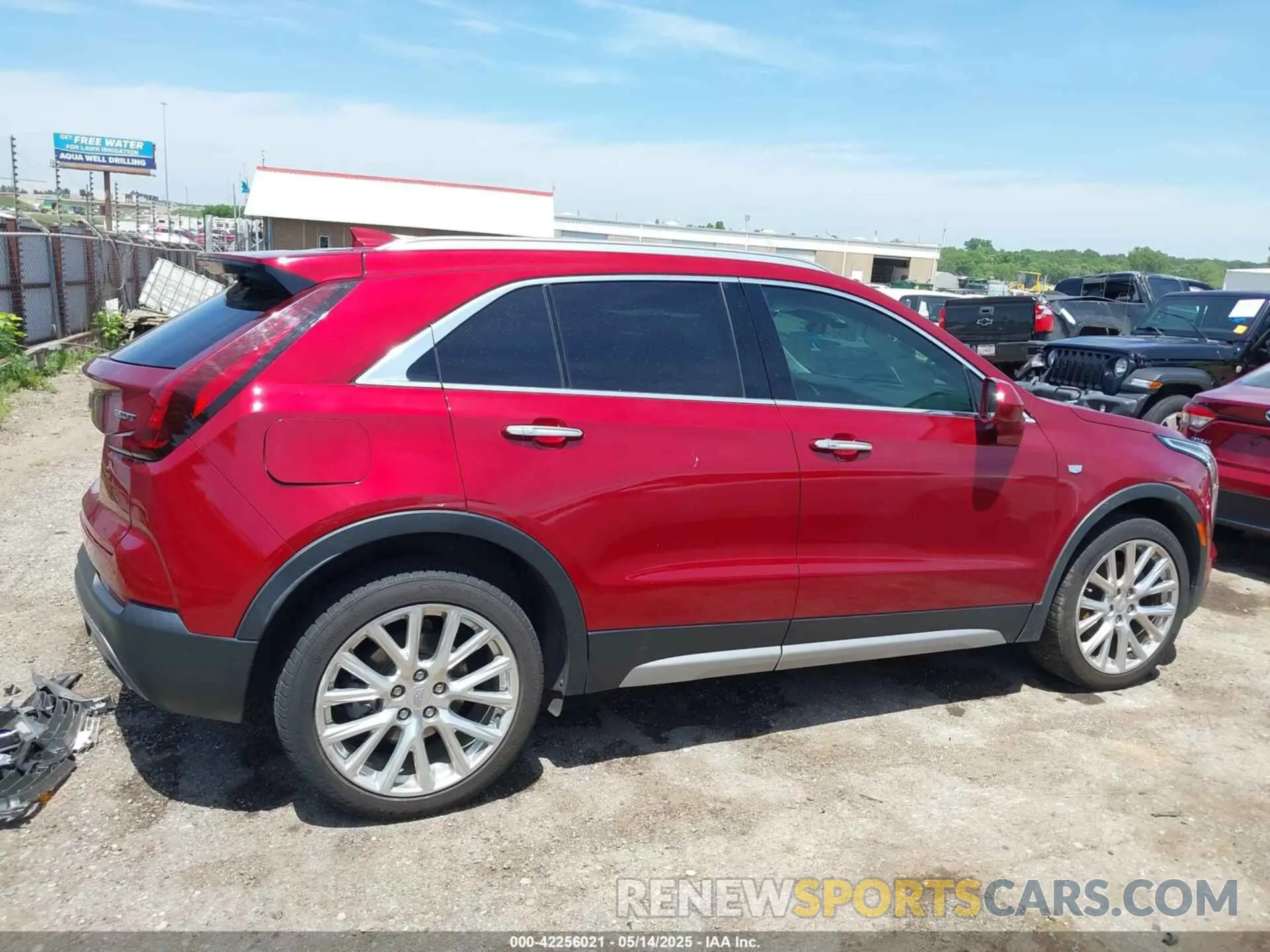 13 fotografías del automóvil dañado 1GYFZCR49KF207634 CADILLAC XT4 2019