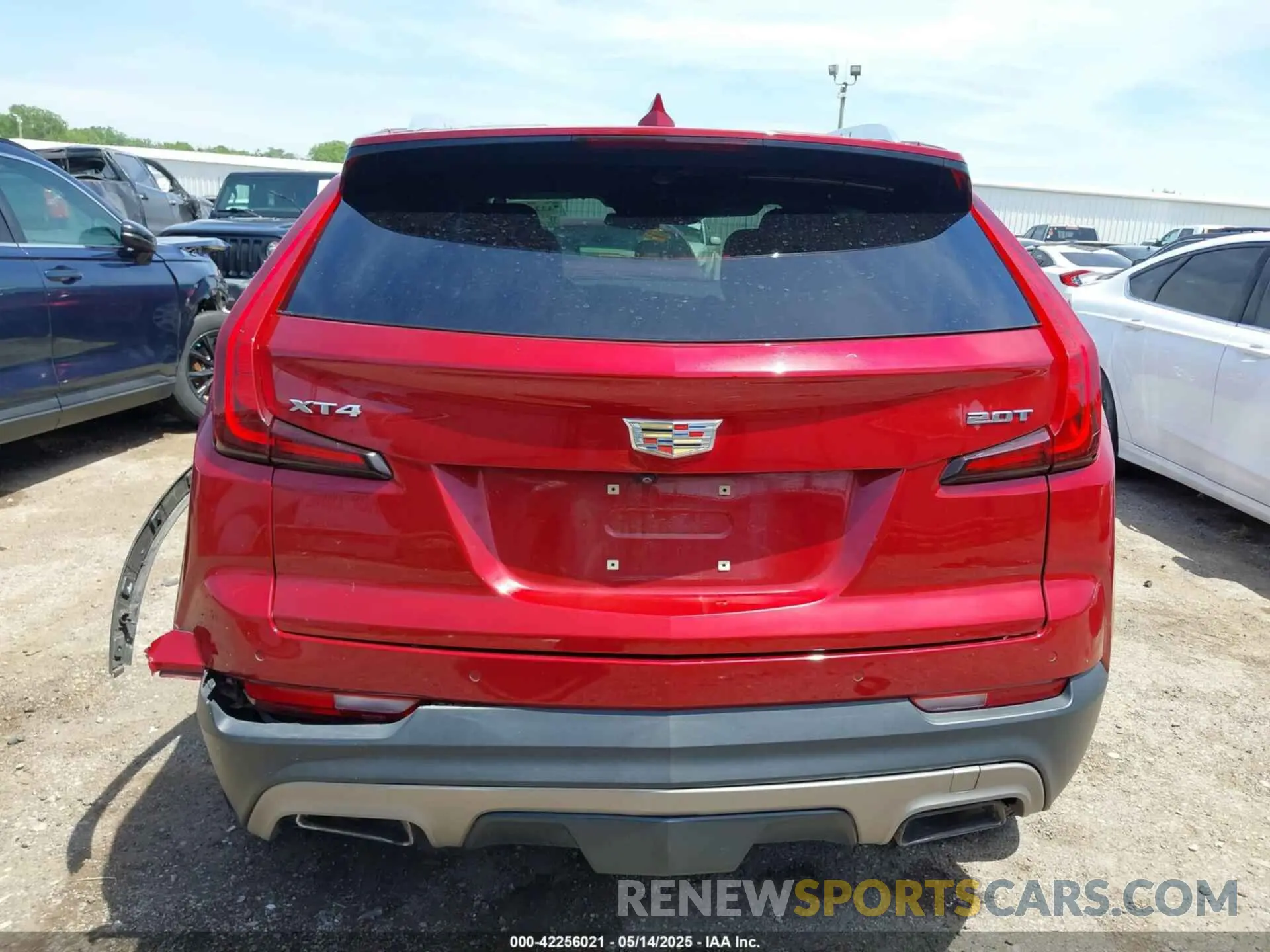 16 fotografías del automóvil dañado 1GYFZCR49KF207634 CADILLAC XT4 2019