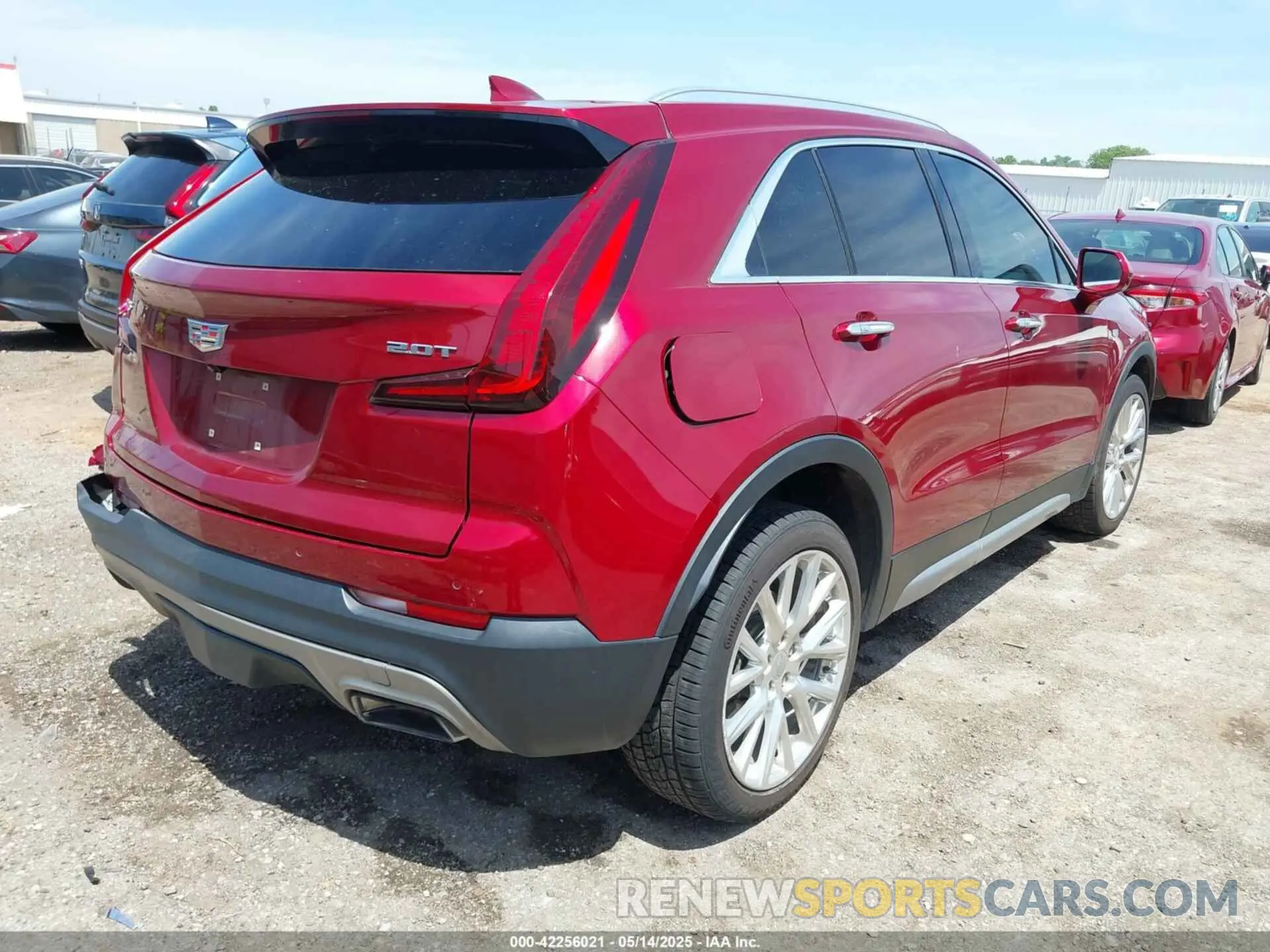 4 fotografías del automóvil dañado 1GYFZCR49KF207634 CADILLAC XT4 2019