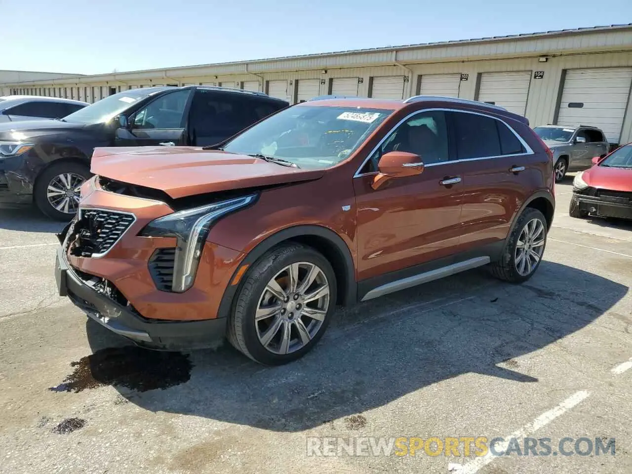 1 fotografías del automóvil dañado 1GYFZDR42KF214298 CADILLAC XT4 2019