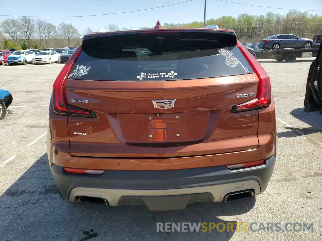 6 fotografías del automóvil dañado 1GYFZDR42KF214298 CADILLAC XT4 2019