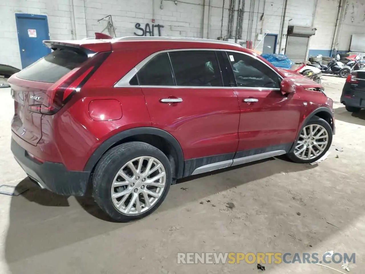 3 fotografías del automóvil dañado 1GYFZDR44KF114297 CADILLAC XT4 2019