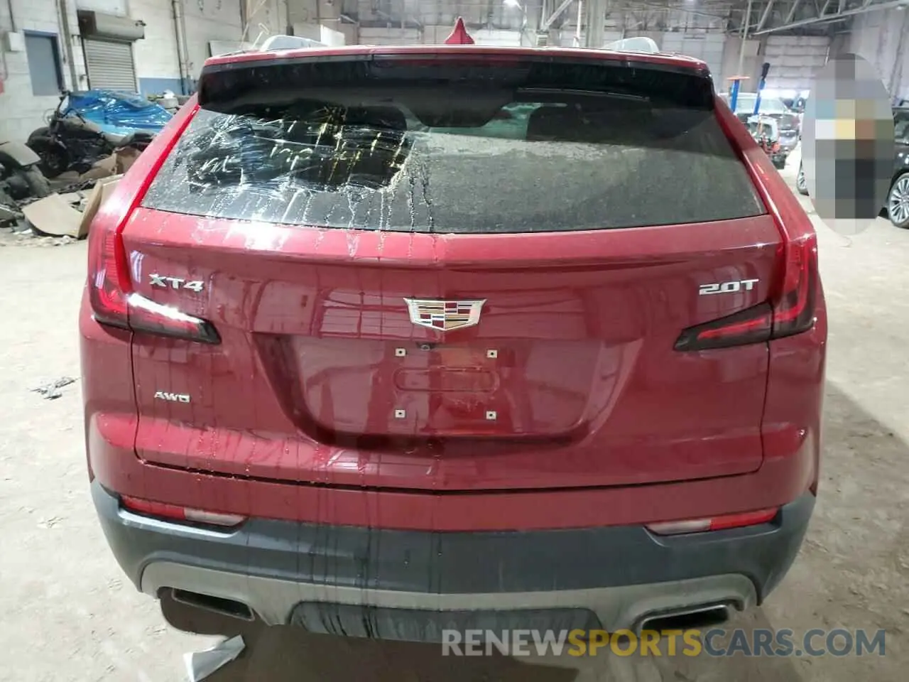 6 fotografías del automóvil dañado 1GYFZDR44KF114297 CADILLAC XT4 2019