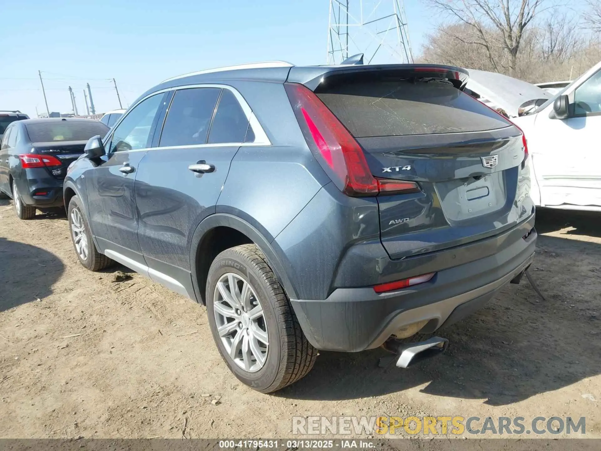 3 fotografías del automóvil dañado 1GYFZDR44KF197830 CADILLAC XT4 2019