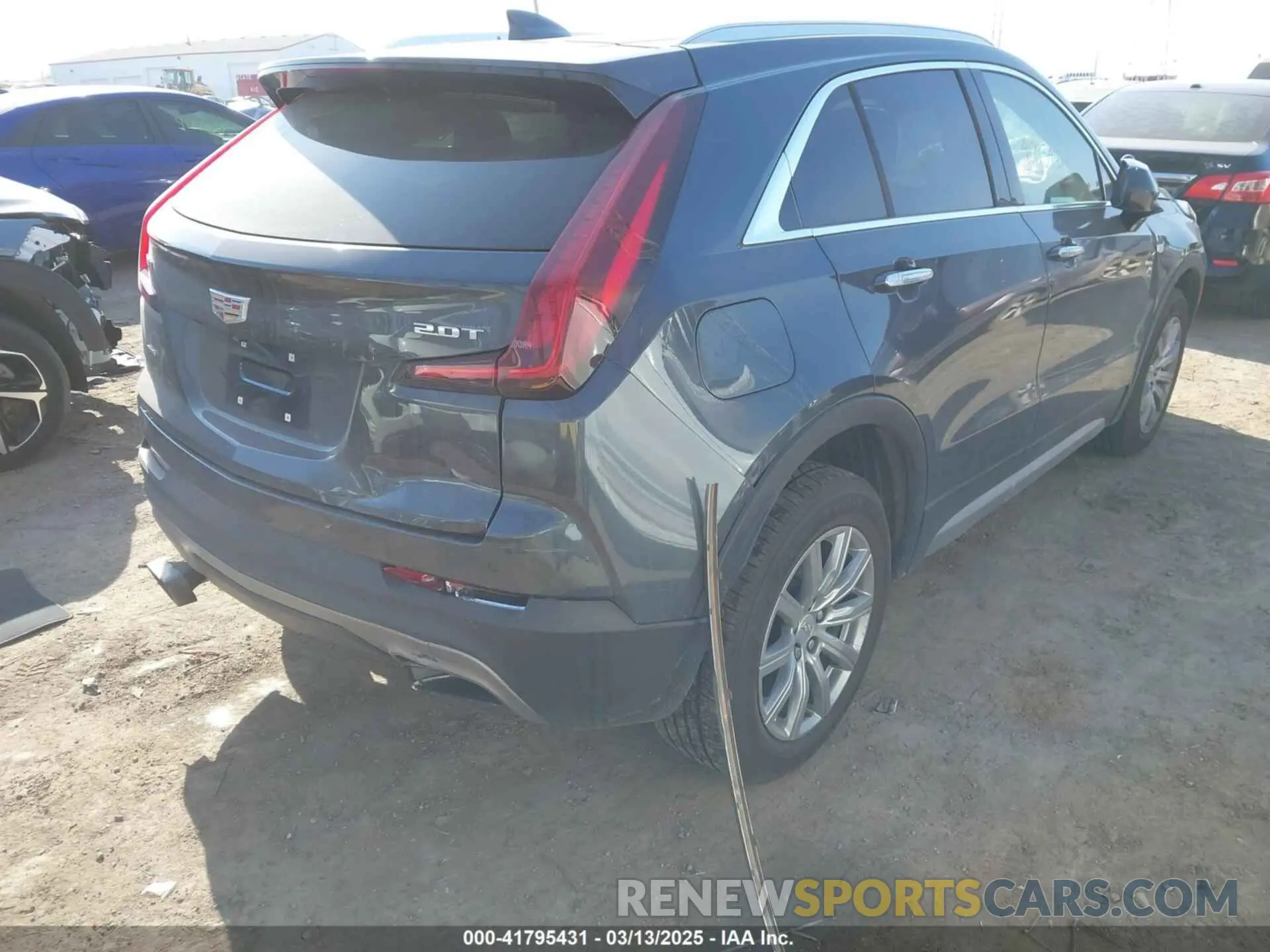 4 fotografías del automóvil dañado 1GYFZDR44KF197830 CADILLAC XT4 2019