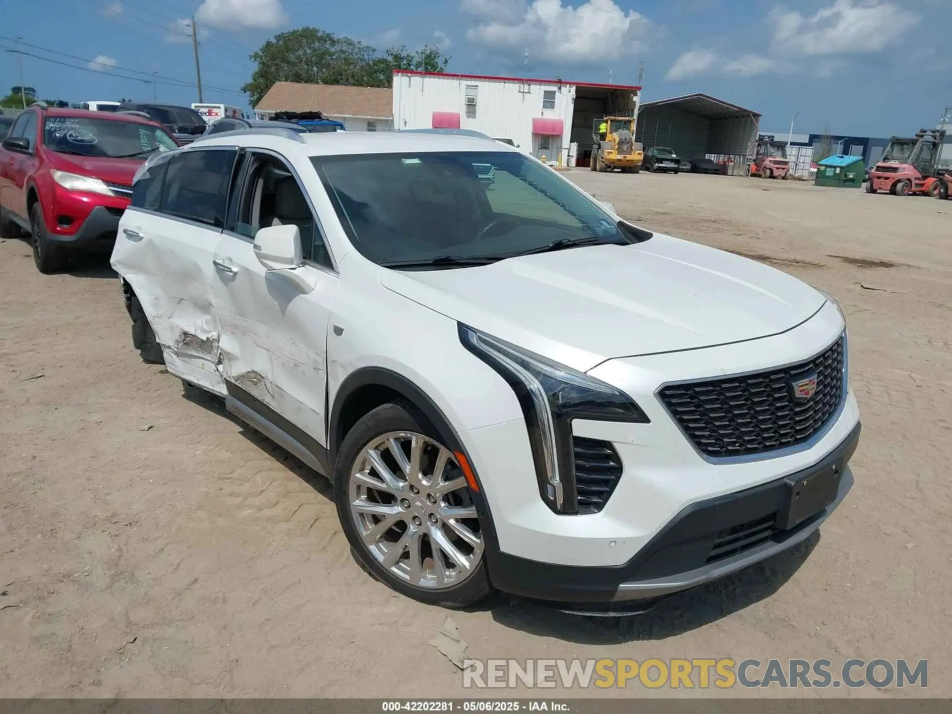 1 fotografías del automóvil dañado 1GYFZDR48KF131619 CADILLAC XT4 2019