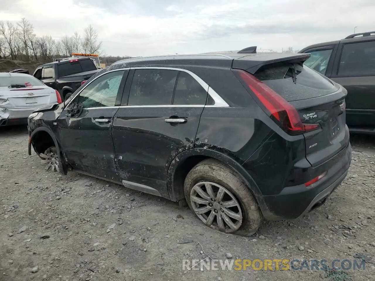 2 fotografías del automóvil dañado 1GYFZDR4XKF117964 CADILLAC XT4 2019