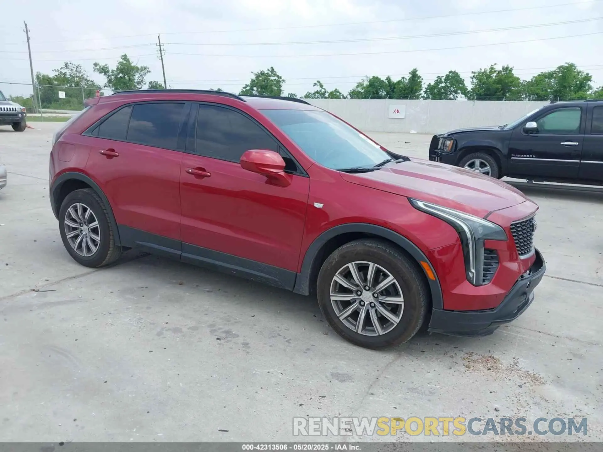 1 fotografías del automóvil dañado 1GYFZER44KF122616 CADILLAC XT4 2019