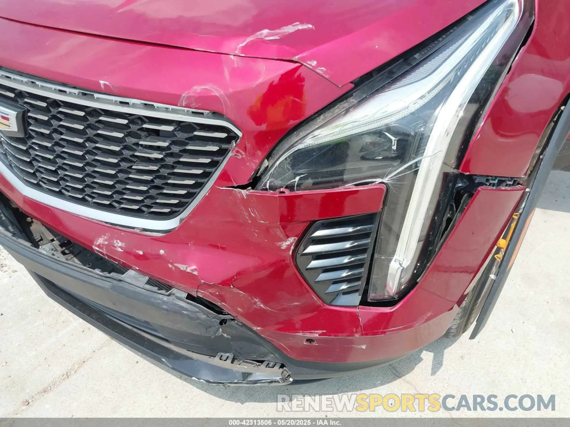 6 fotografías del automóvil dañado 1GYFZER44KF122616 CADILLAC XT4 2019