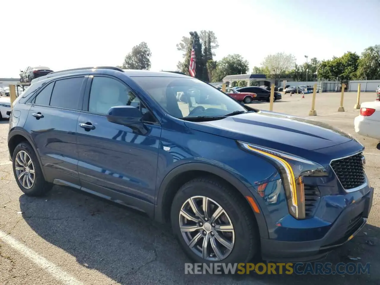 4 fotografías del automóvil dañado 1GYFZER44KF158466 CADILLAC XT4 2019