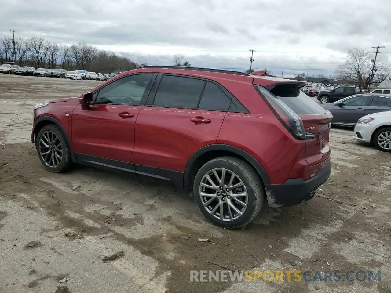 2 fotografías del automóvil dañado 1GYFZER46KF154063 CADILLAC XT4 2019