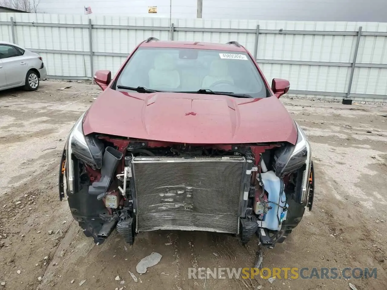 5 fotografías del automóvil dañado 1GYFZER46KF154063 CADILLAC XT4 2019