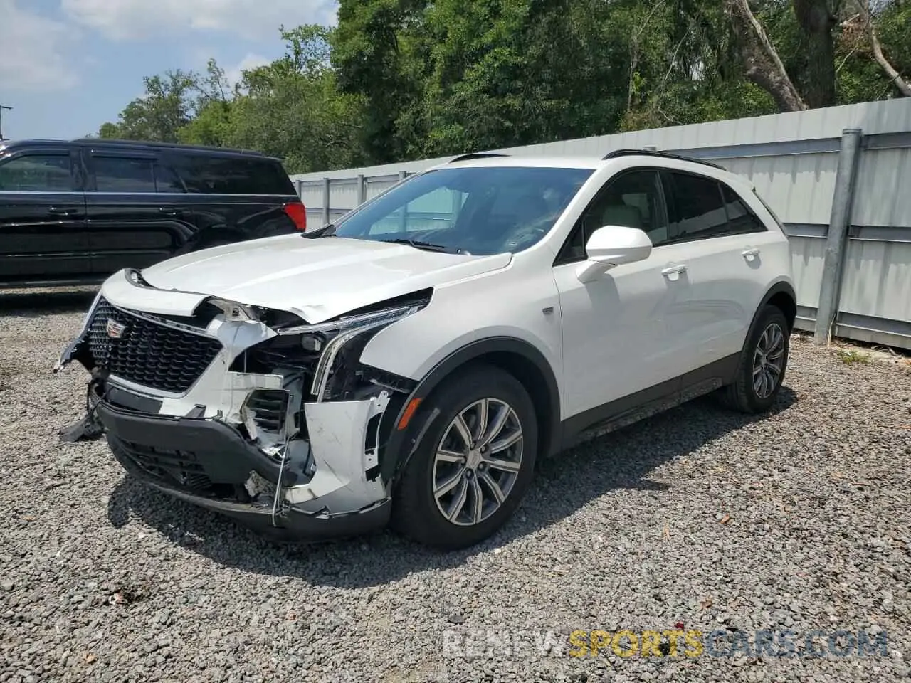1 fotografías del automóvil dañado 1GYFZER47KF187301 CADILLAC XT4 2019