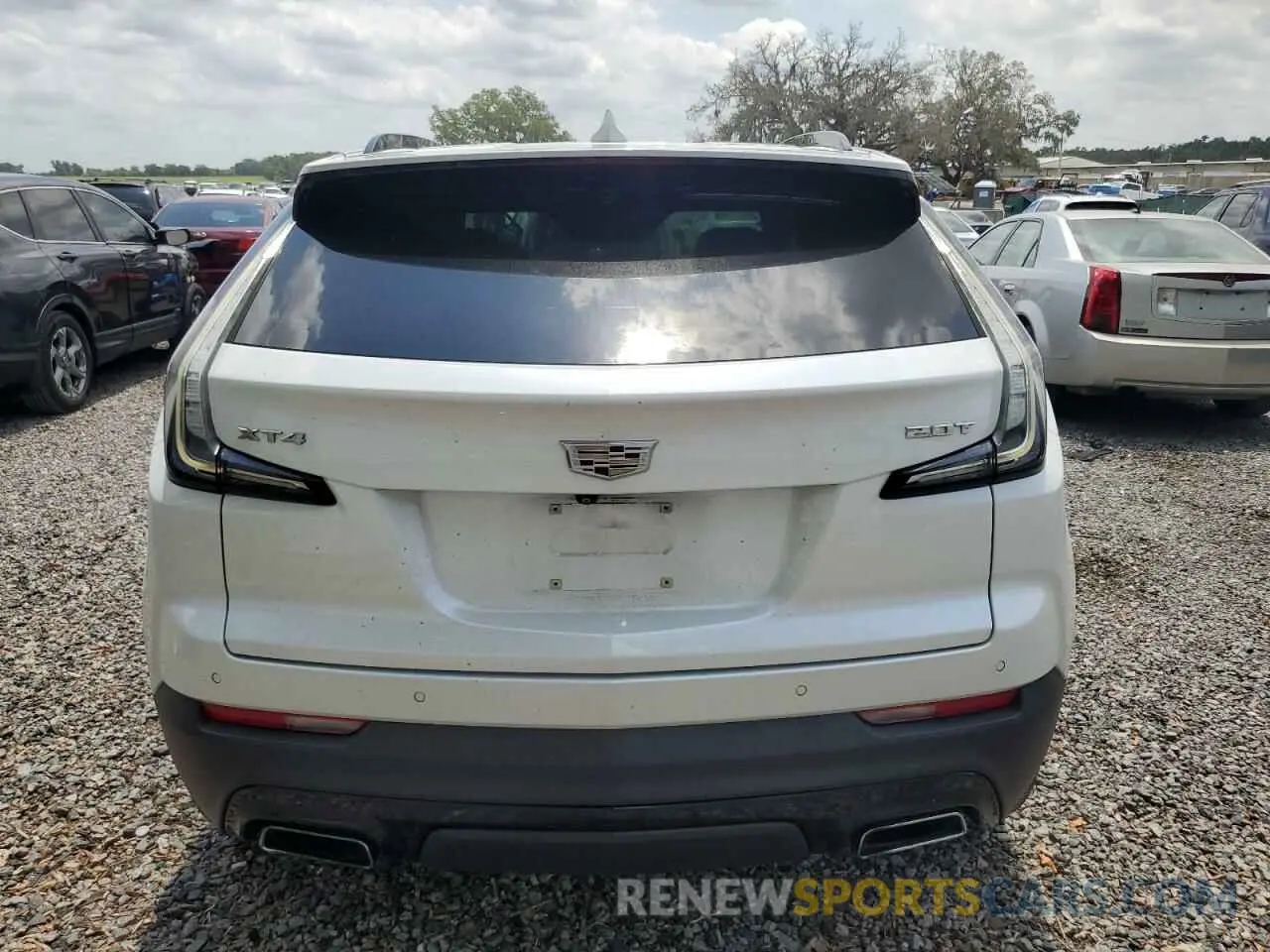 6 fotografías del automóvil dañado 1GYFZER47KF187301 CADILLAC XT4 2019