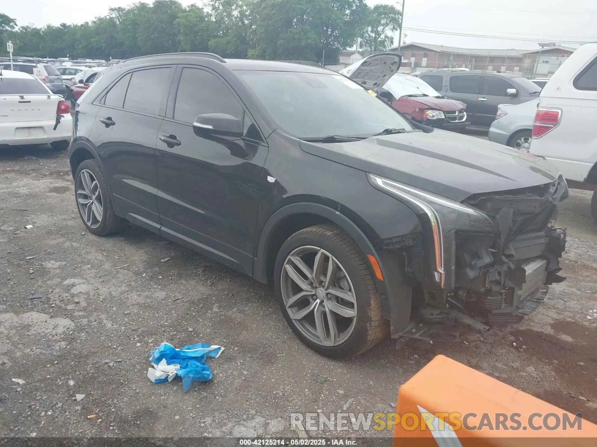 1 fotografías del automóvil dañado 1GYFZER48KF102076 CADILLAC XT4 2019