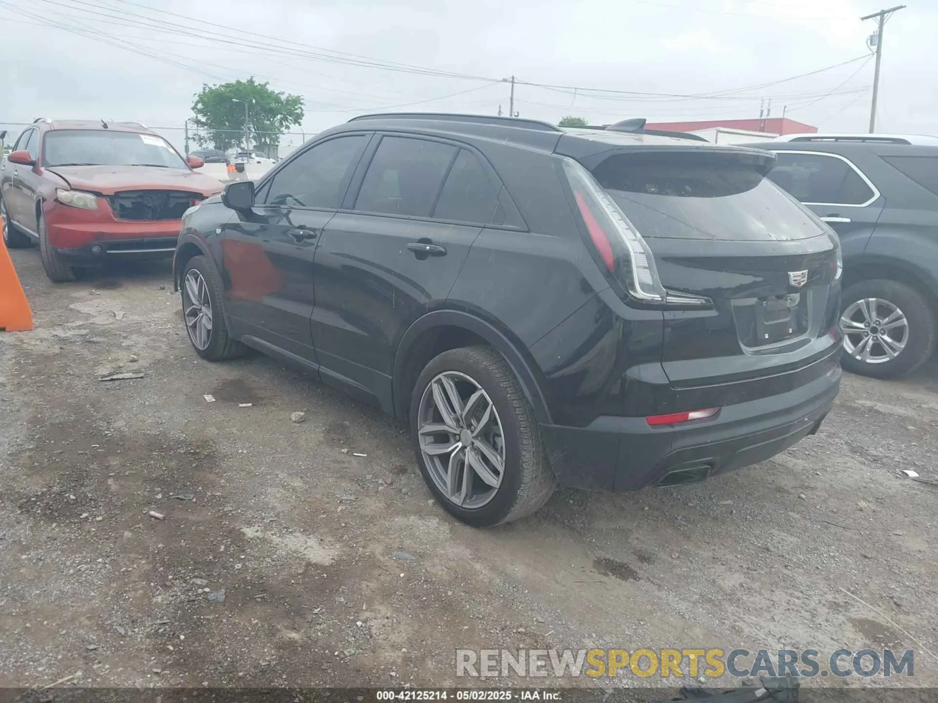 3 fotografías del automóvil dañado 1GYFZER48KF102076 CADILLAC XT4 2019