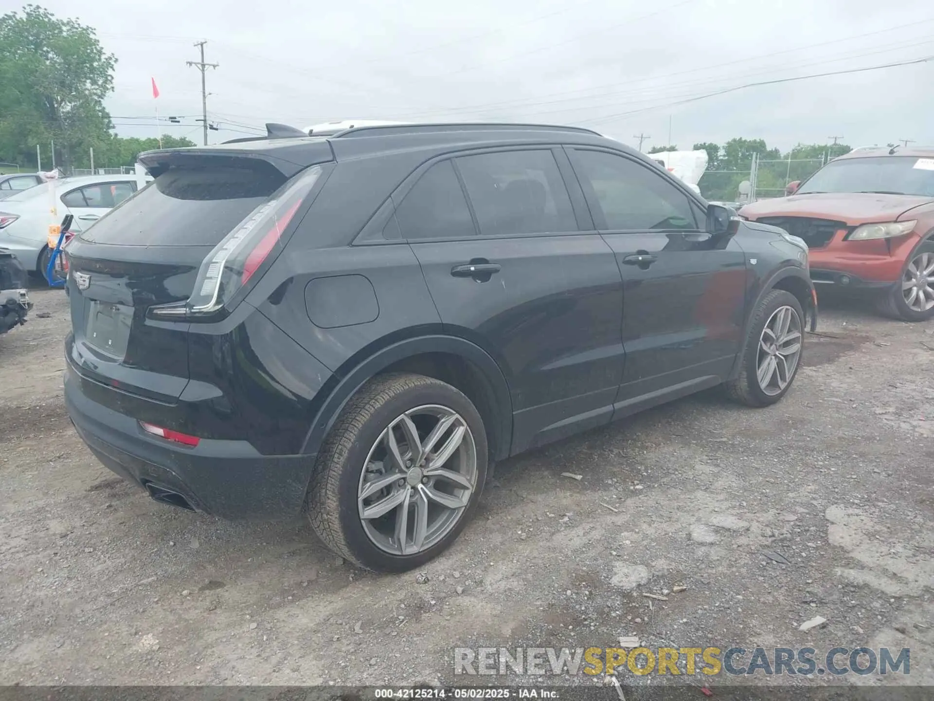4 fotografías del automóvil dañado 1GYFZER48KF102076 CADILLAC XT4 2019