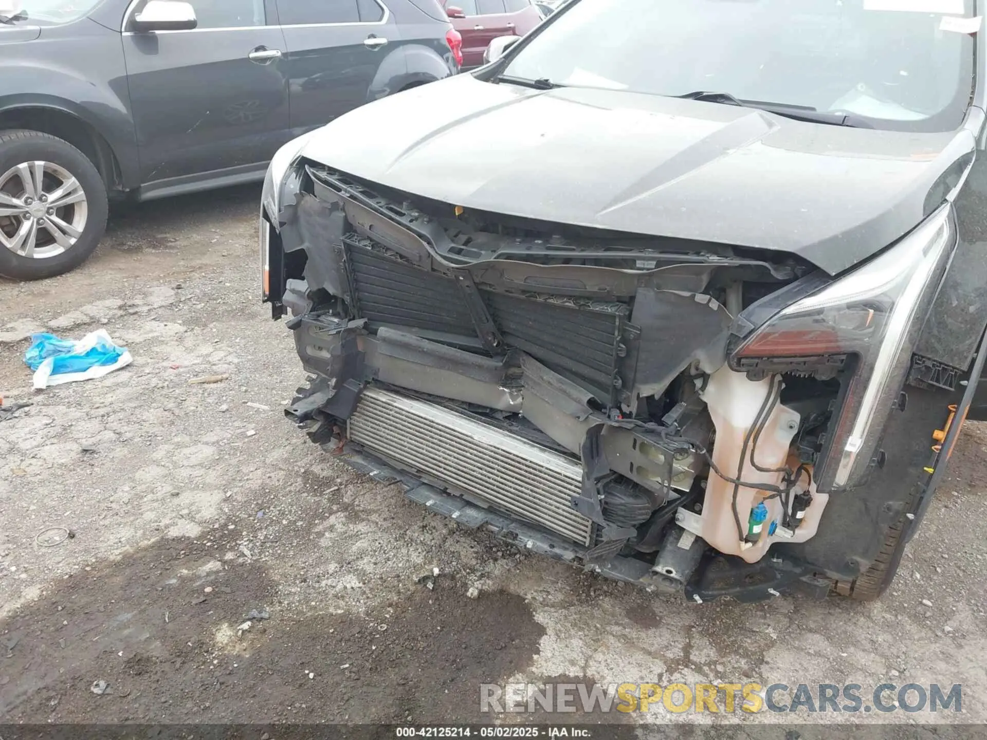 6 fotografías del automóvil dañado 1GYFZER48KF102076 CADILLAC XT4 2019