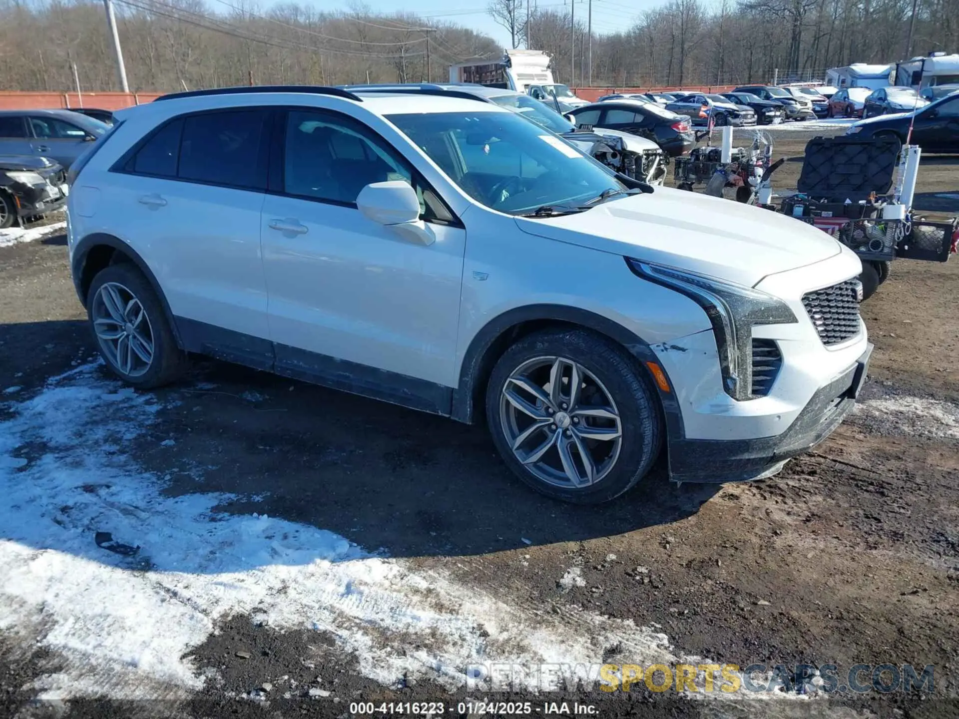 1 fotografías del automóvil dañado 1GYFZER49KF142425 CADILLAC XT4 2019