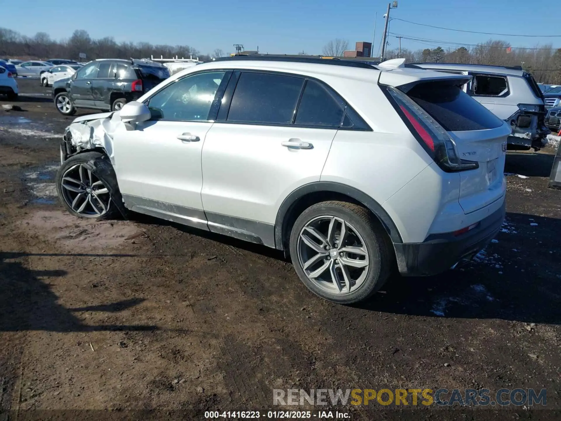 3 fotografías del automóvil dañado 1GYFZER49KF142425 CADILLAC XT4 2019