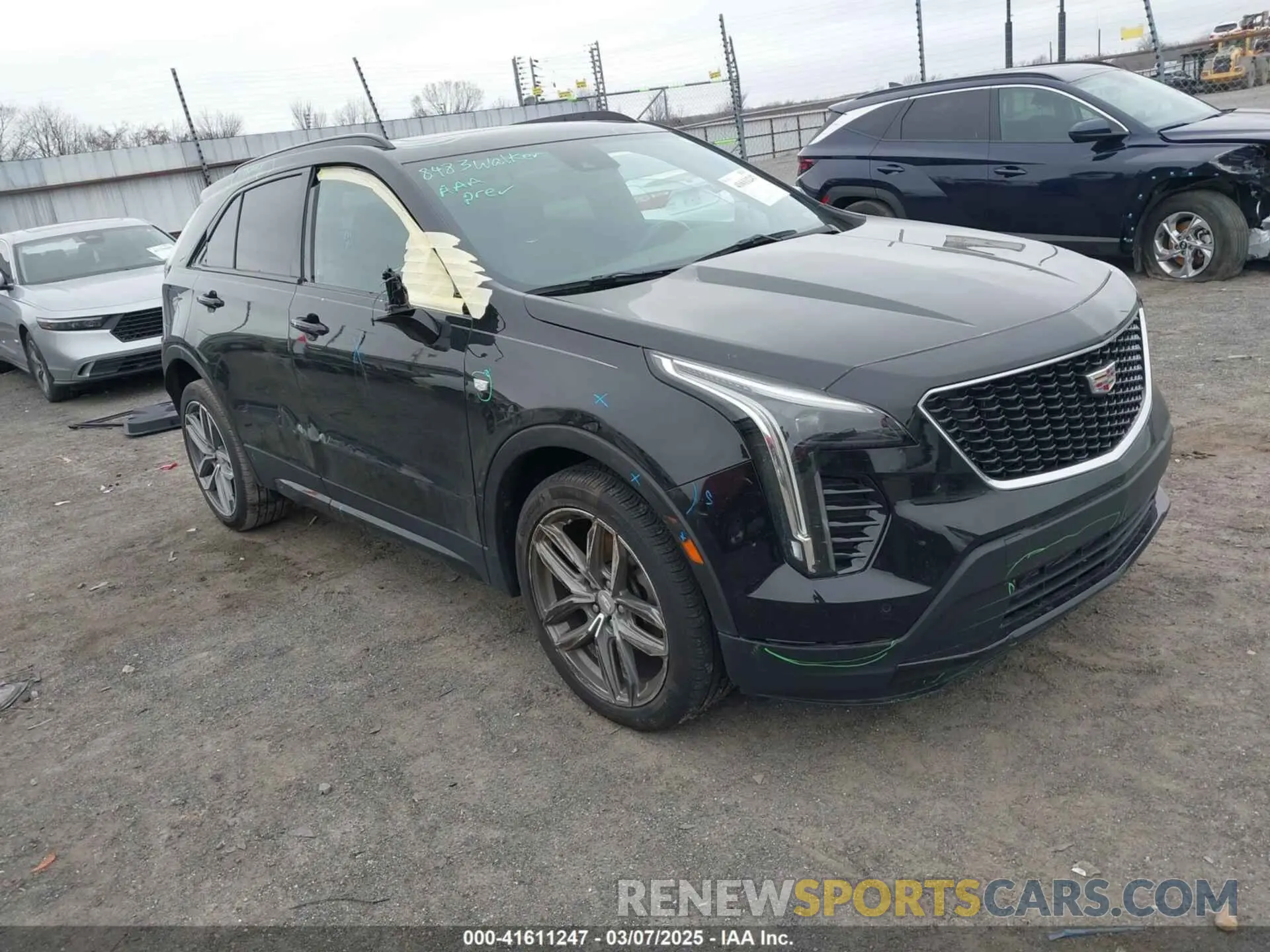 1 fotografías del automóvil dañado 1GYFZER49KF178096 CADILLAC XT4 2019