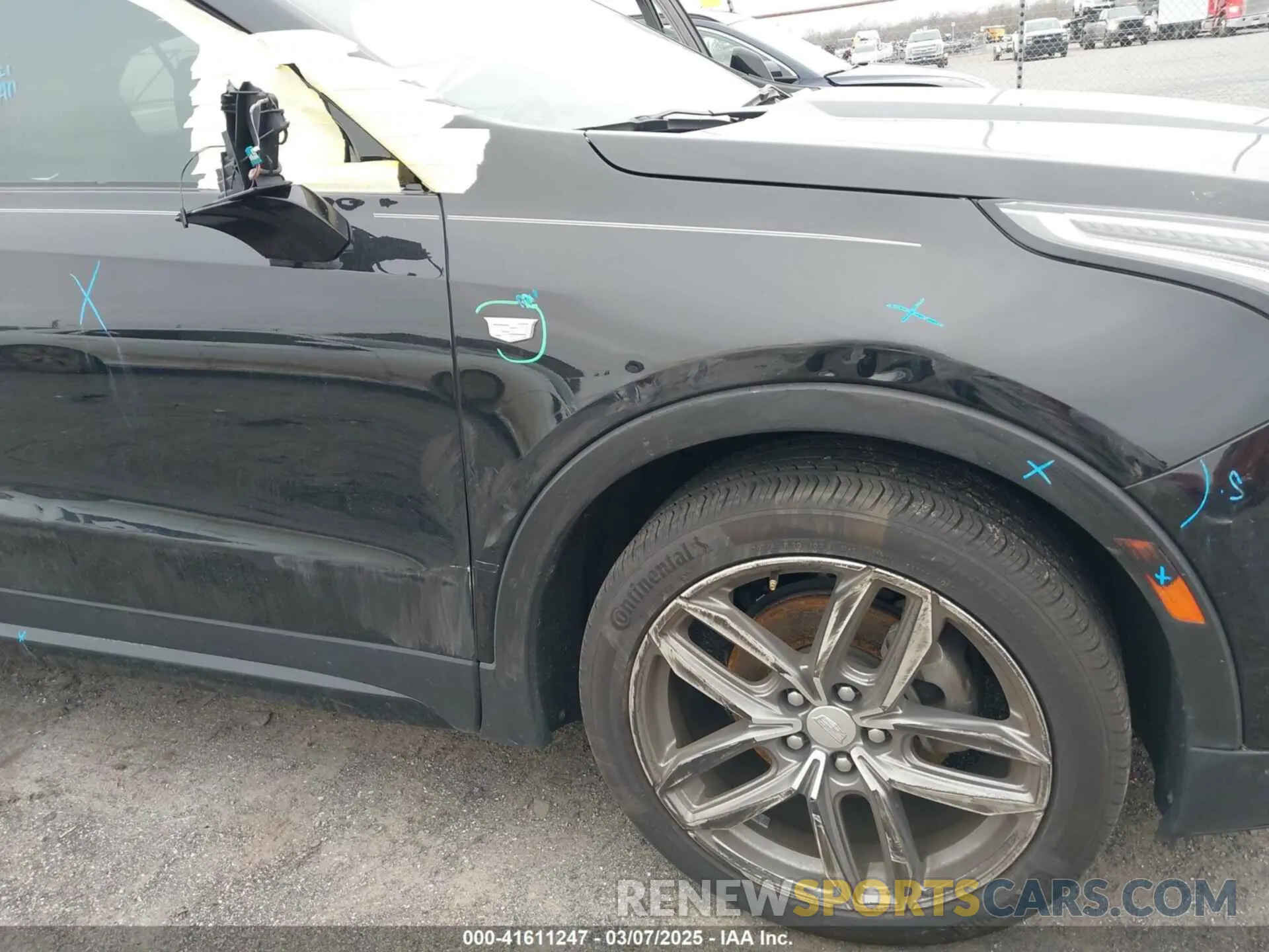 6 fotografías del automóvil dañado 1GYFZER49KF178096 CADILLAC XT4 2019