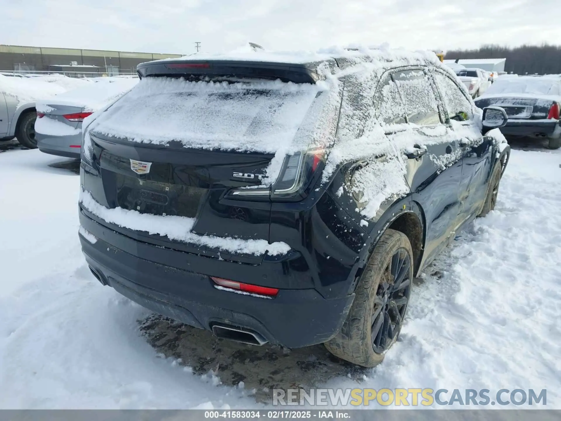 4 fotografías del automóvil dañado 1GYFZER4XKF228715 CADILLAC XT4 2019