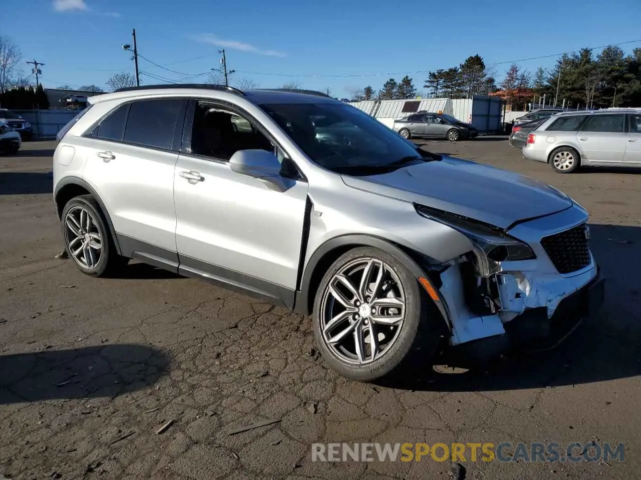 4 fotografías del automóvil dañado 1GYFZFR44KF229025 CADILLAC XT4 2019