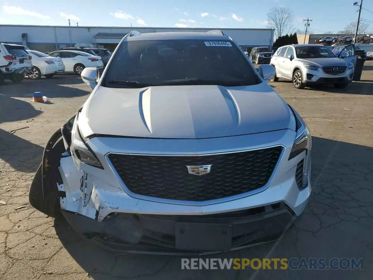 5 fotografías del automóvil dañado 1GYFZFR44KF229025 CADILLAC XT4 2019