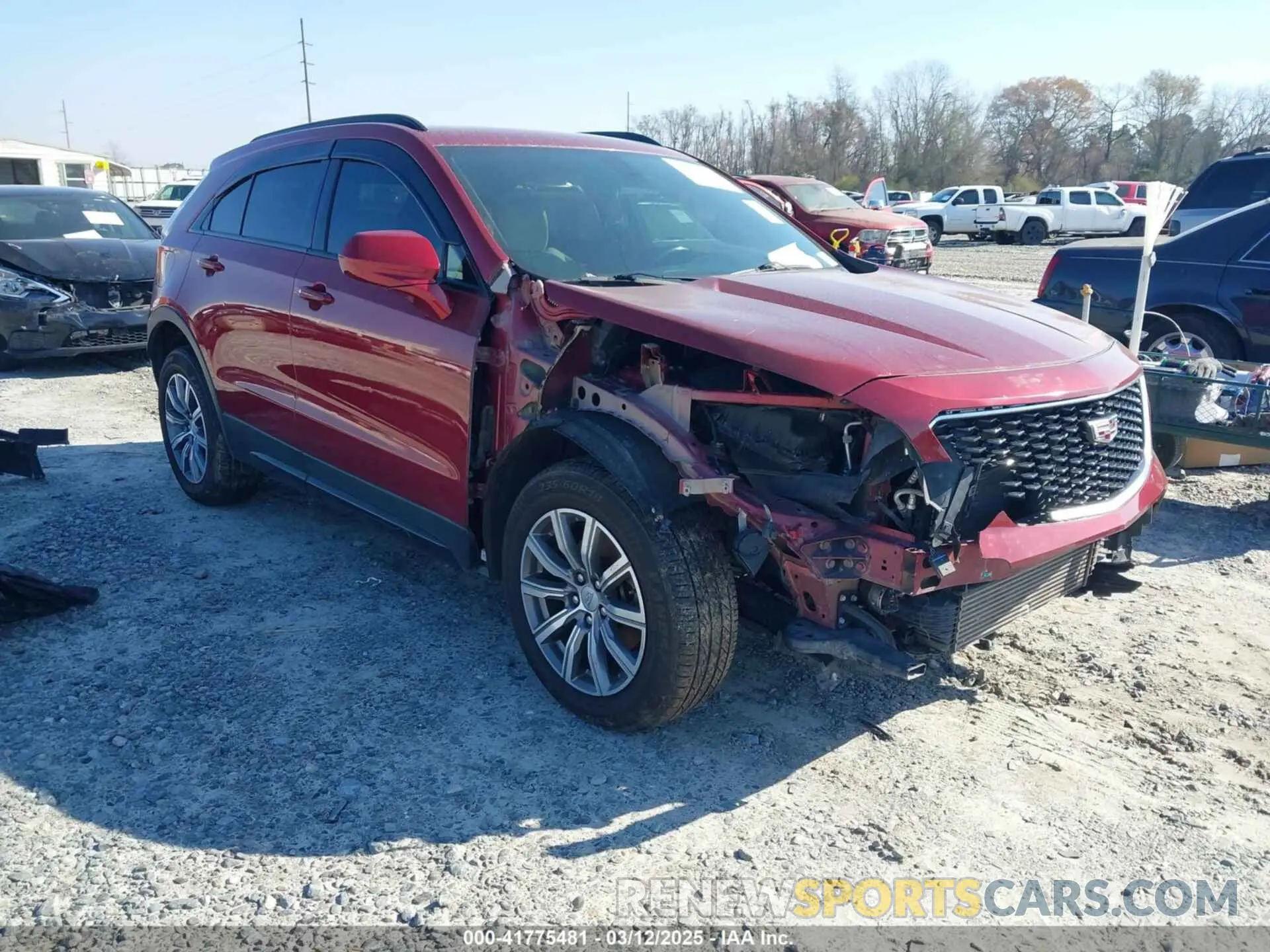 1 fotografías del automóvil dañado 1GYFZFR46KF229396 CADILLAC XT4 2019