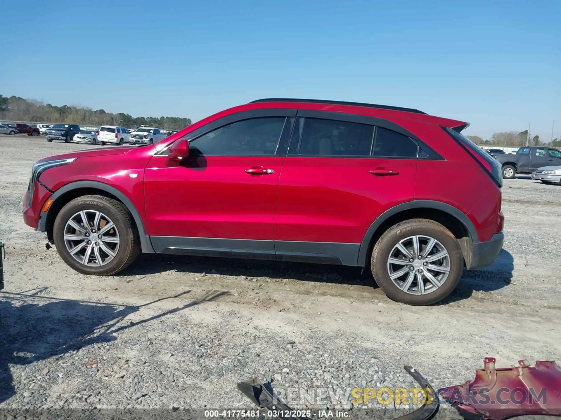 14 fotografías del automóvil dañado 1GYFZFR46KF229396 CADILLAC XT4 2019
