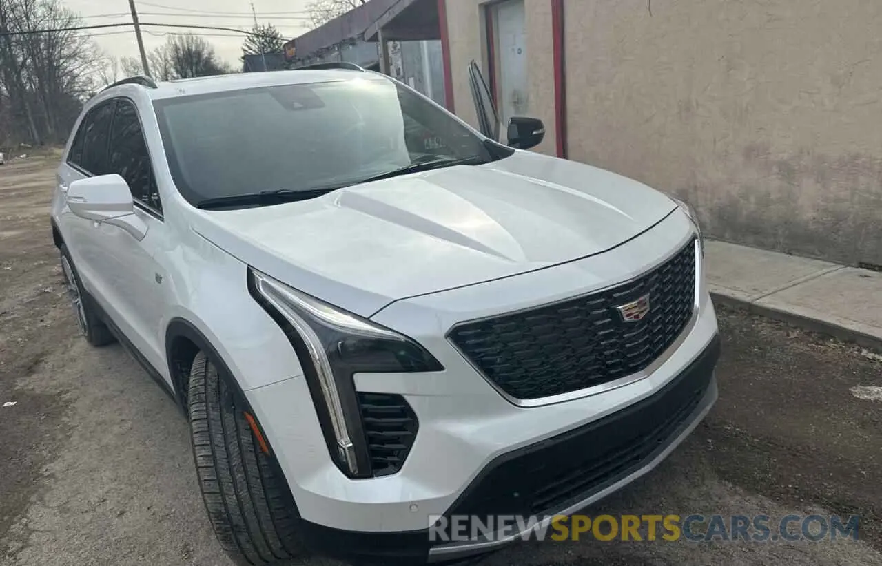 1 fotografías del automóvil dañado 1GYFZFR47KF134541 CADILLAC XT4 2019
