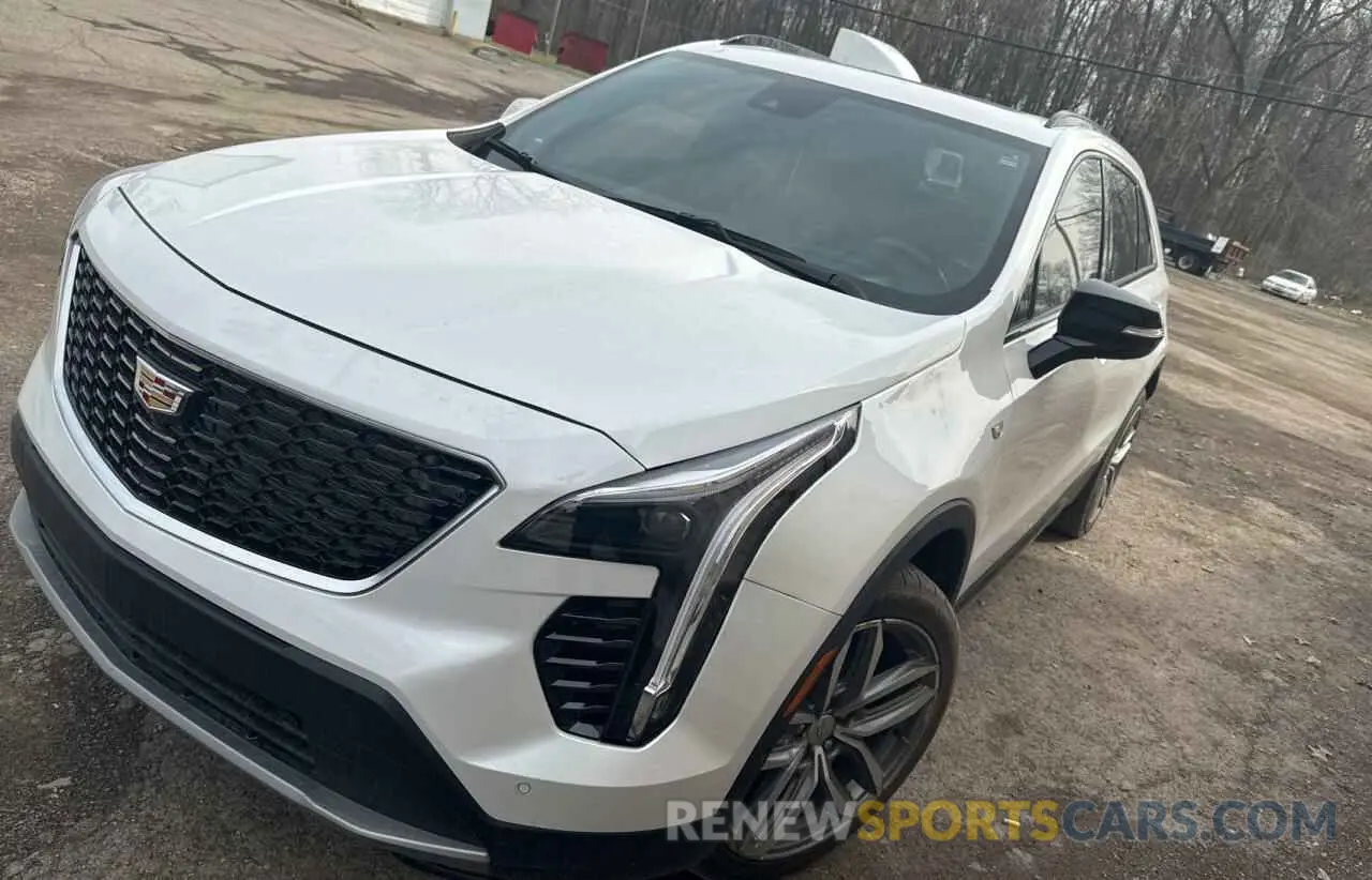 2 fotografías del automóvil dañado 1GYFZFR47KF134541 CADILLAC XT4 2019