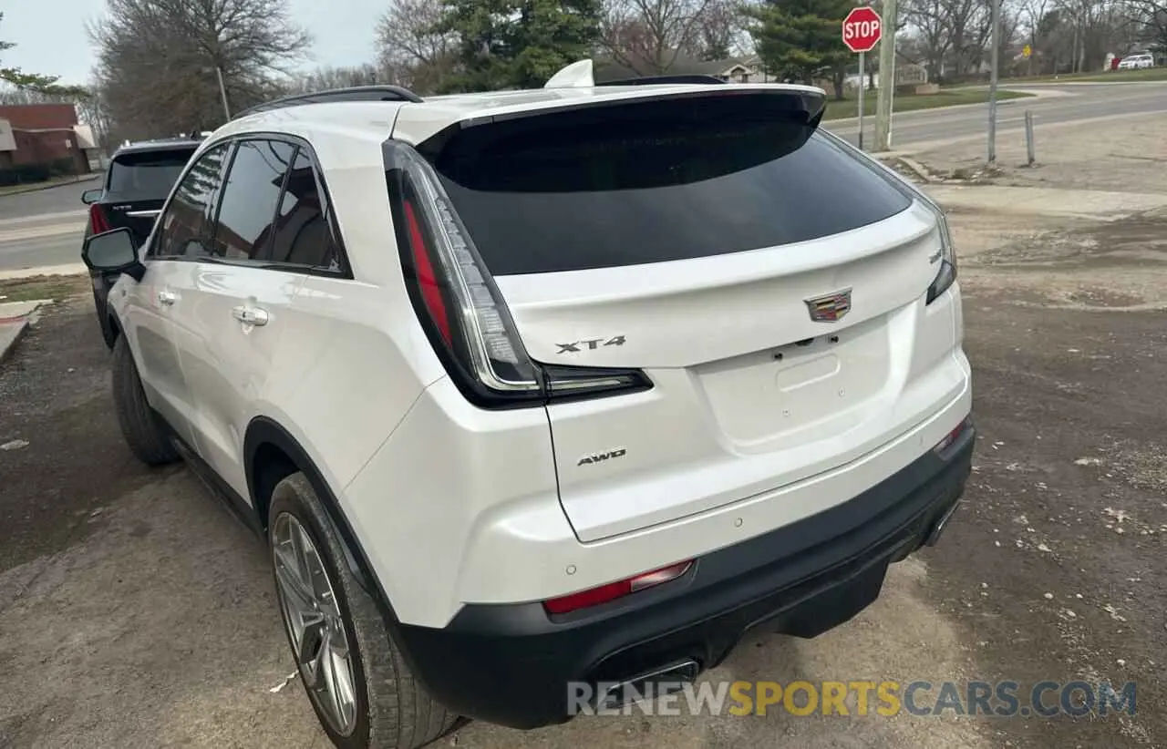 3 fotografías del automóvil dañado 1GYFZFR47KF134541 CADILLAC XT4 2019