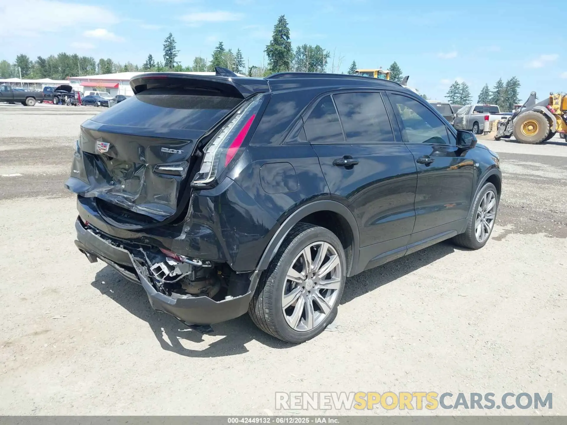 4 fotografías del automóvil dañado 1GYFZFR48KF119062 CADILLAC XT4 2019