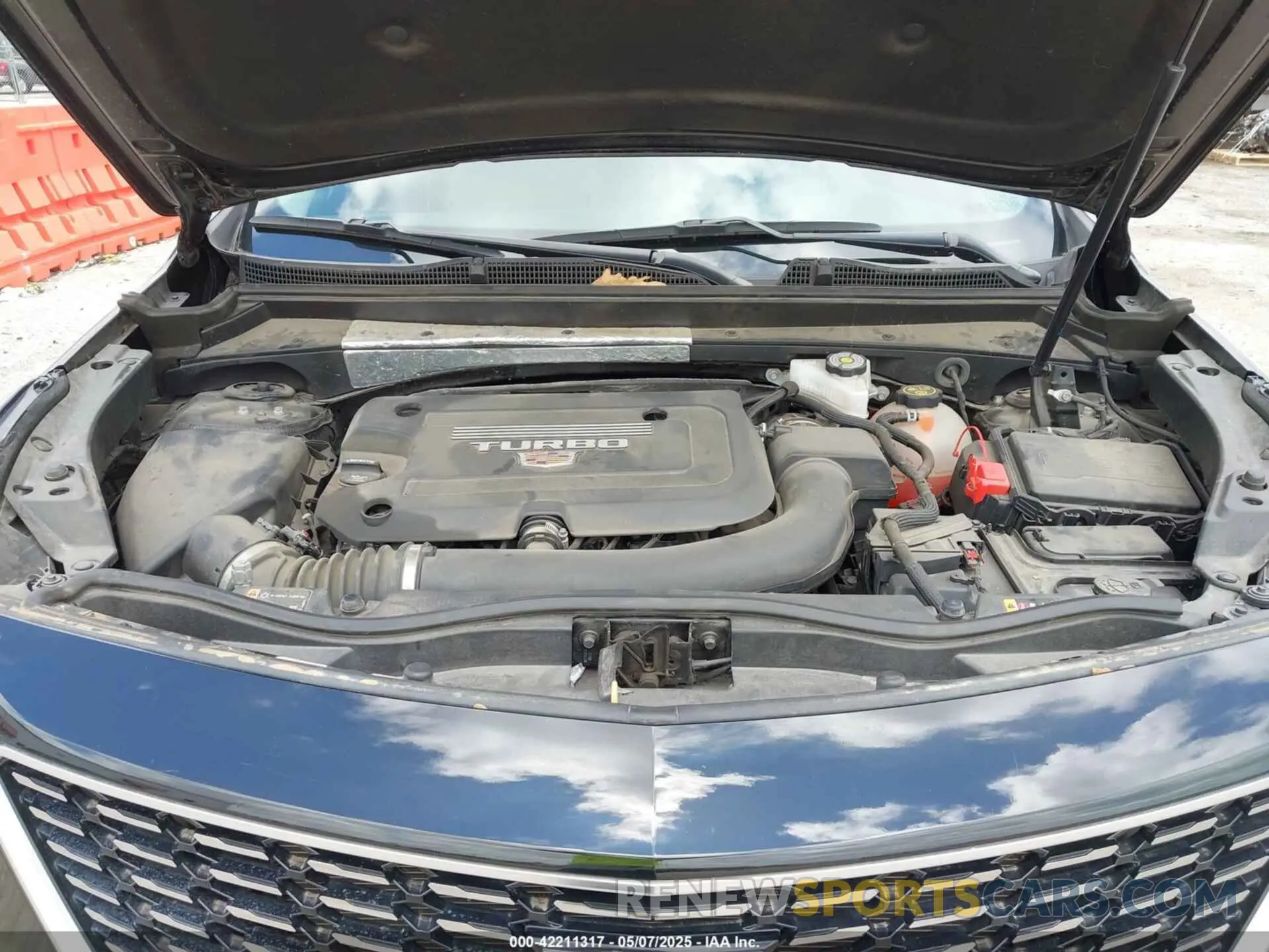 10 fotografías del automóvil dañado 1GYAZAR4XLF146598 CADILLAC XT4 2020