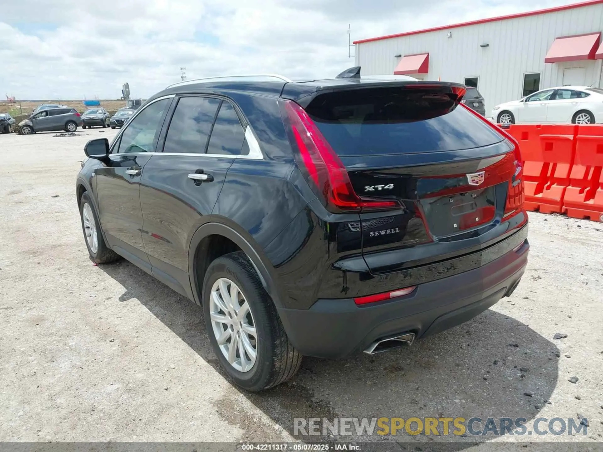 3 fotografías del automóvil dañado 1GYAZAR4XLF146598 CADILLAC XT4 2020