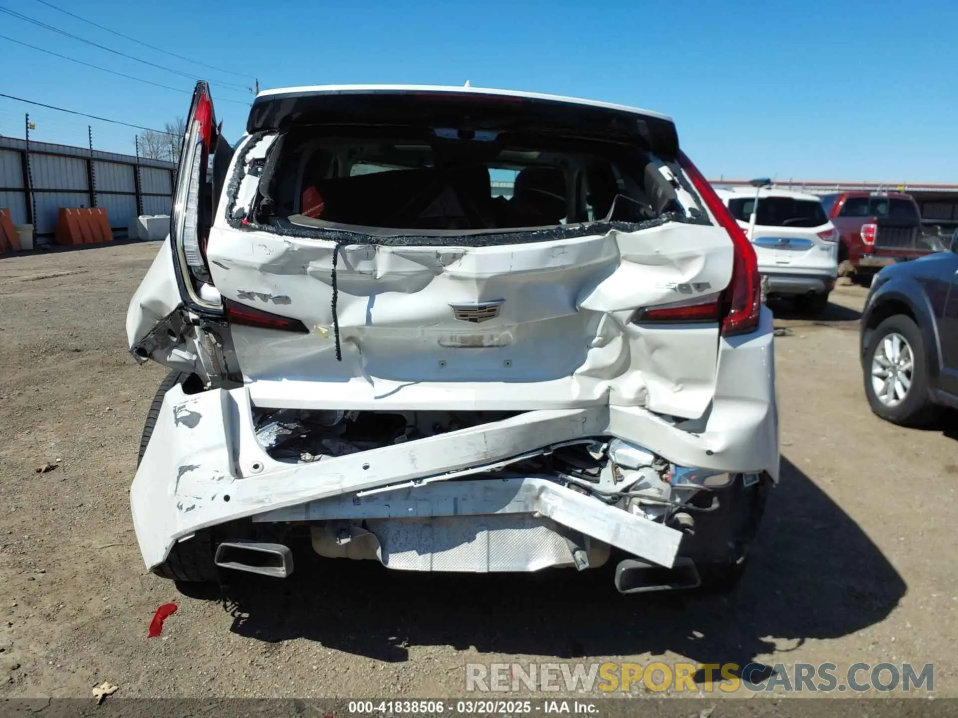 17 fotografías del automóvil dañado 1GYFZCR41LF115094 CADILLAC XT4 2020