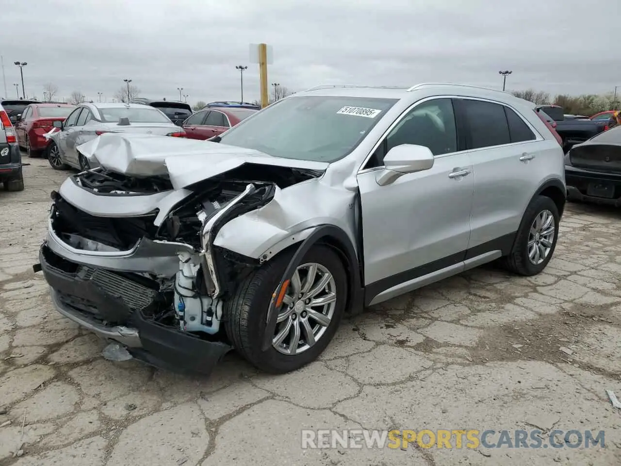 1 fotografías del automóvil dañado 1GYFZCR41LF132378 CADILLAC XT4 2020