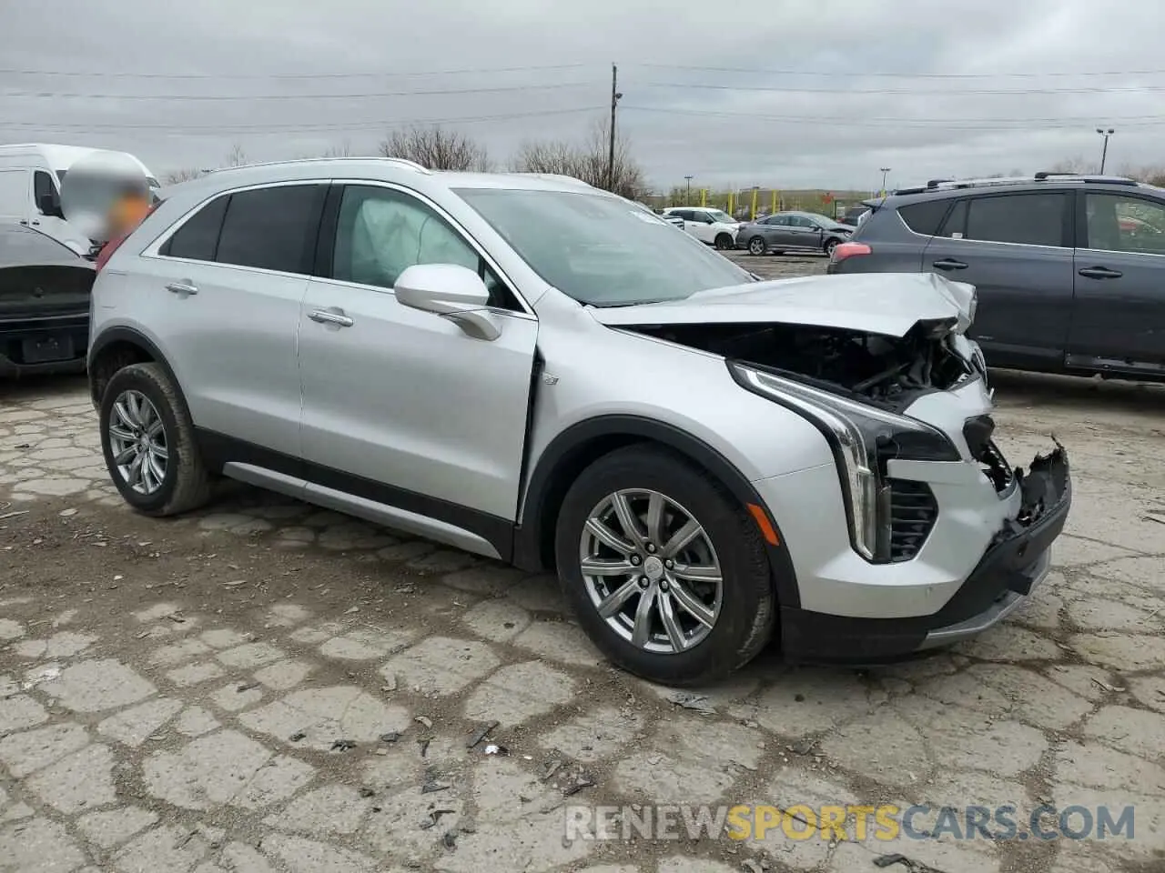 4 fotografías del automóvil dañado 1GYFZCR41LF132378 CADILLAC XT4 2020