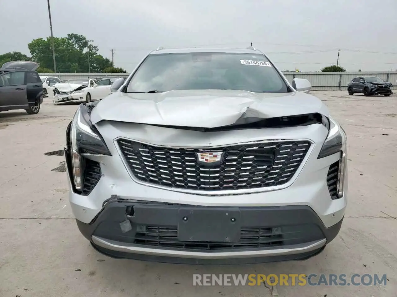 5 fotografías del automóvil dañado 1GYFZCR42LF115413 CADILLAC XT4 2020