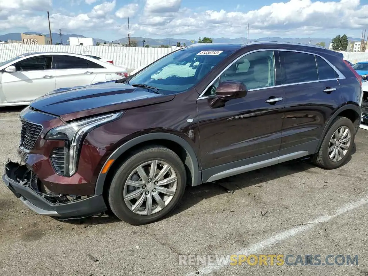 1 fotografías del automóvil dañado 1GYFZCR46LF112188 CADILLAC XT4 2020