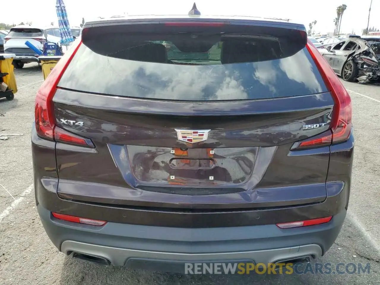 6 fotografías del automóvil dañado 1GYFZCR46LF112188 CADILLAC XT4 2020
