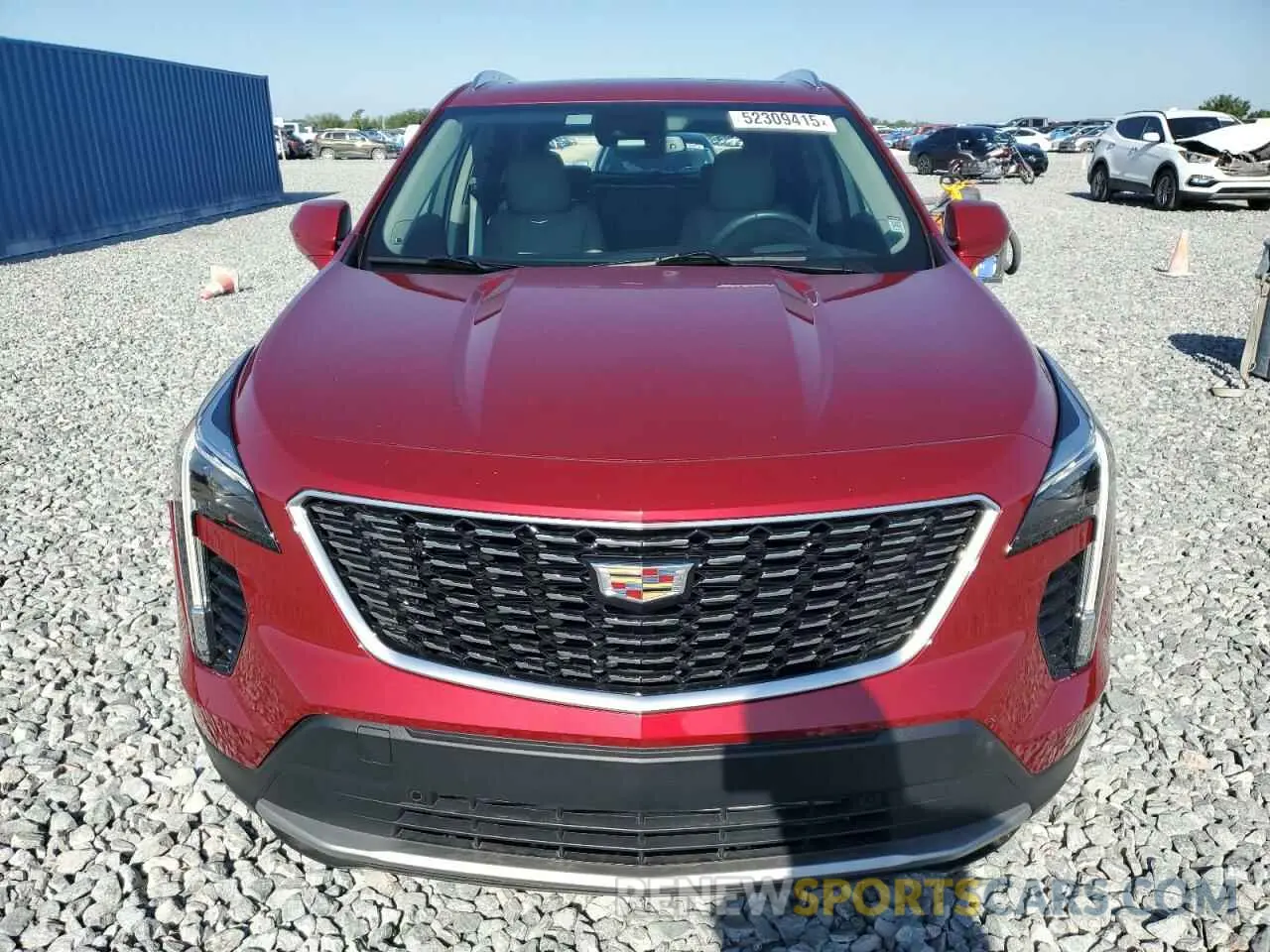 5 fotografías del automóvil dañado 1GYFZCR47LF040062 CADILLAC XT4 2020