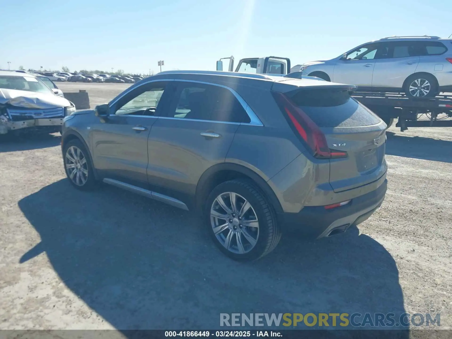3 fotografías del automóvil dañado 1GYFZCR47LF052986 CADILLAC XT4 2020