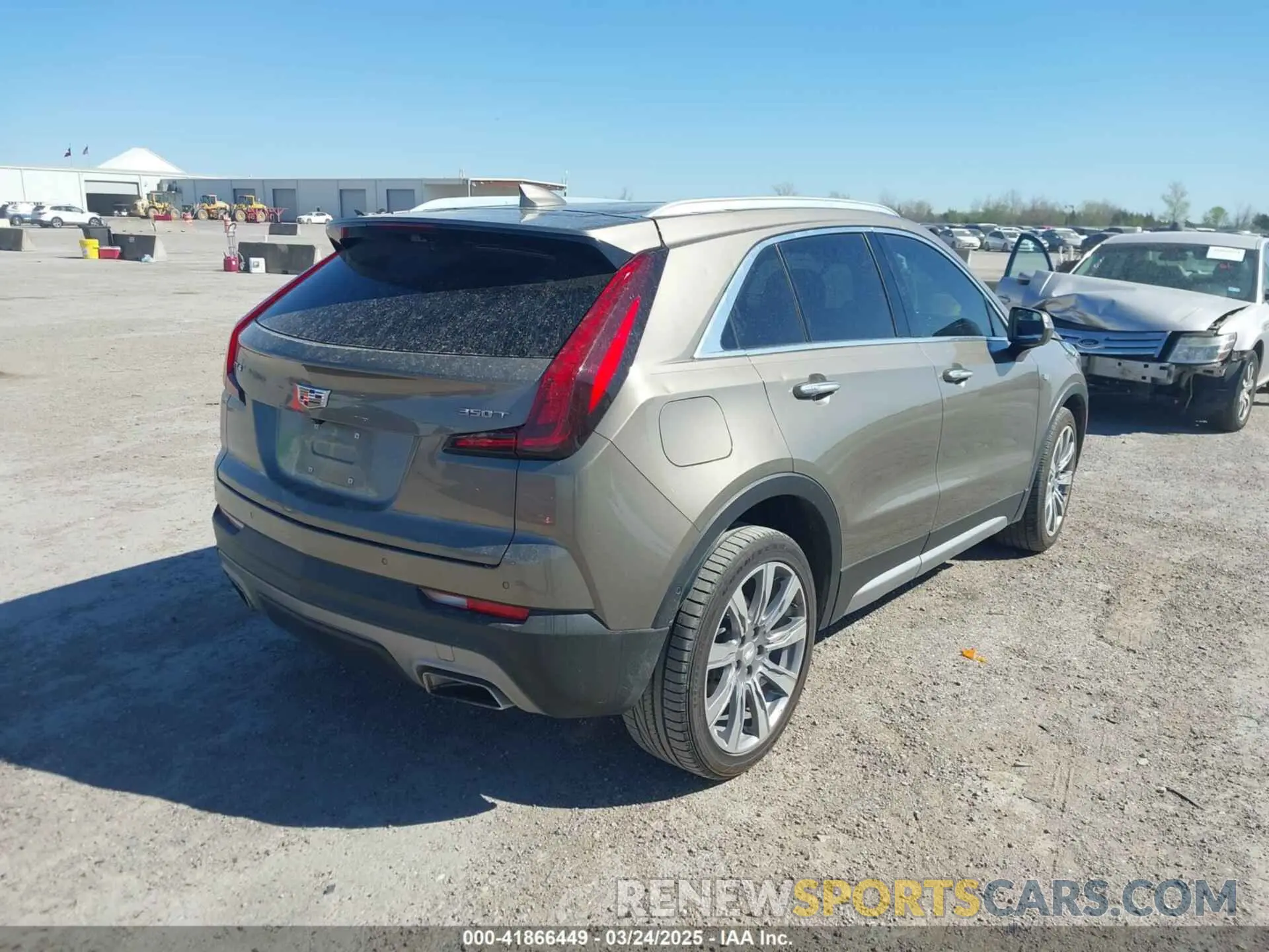 4 fotografías del automóvil dañado 1GYFZCR47LF052986 CADILLAC XT4 2020