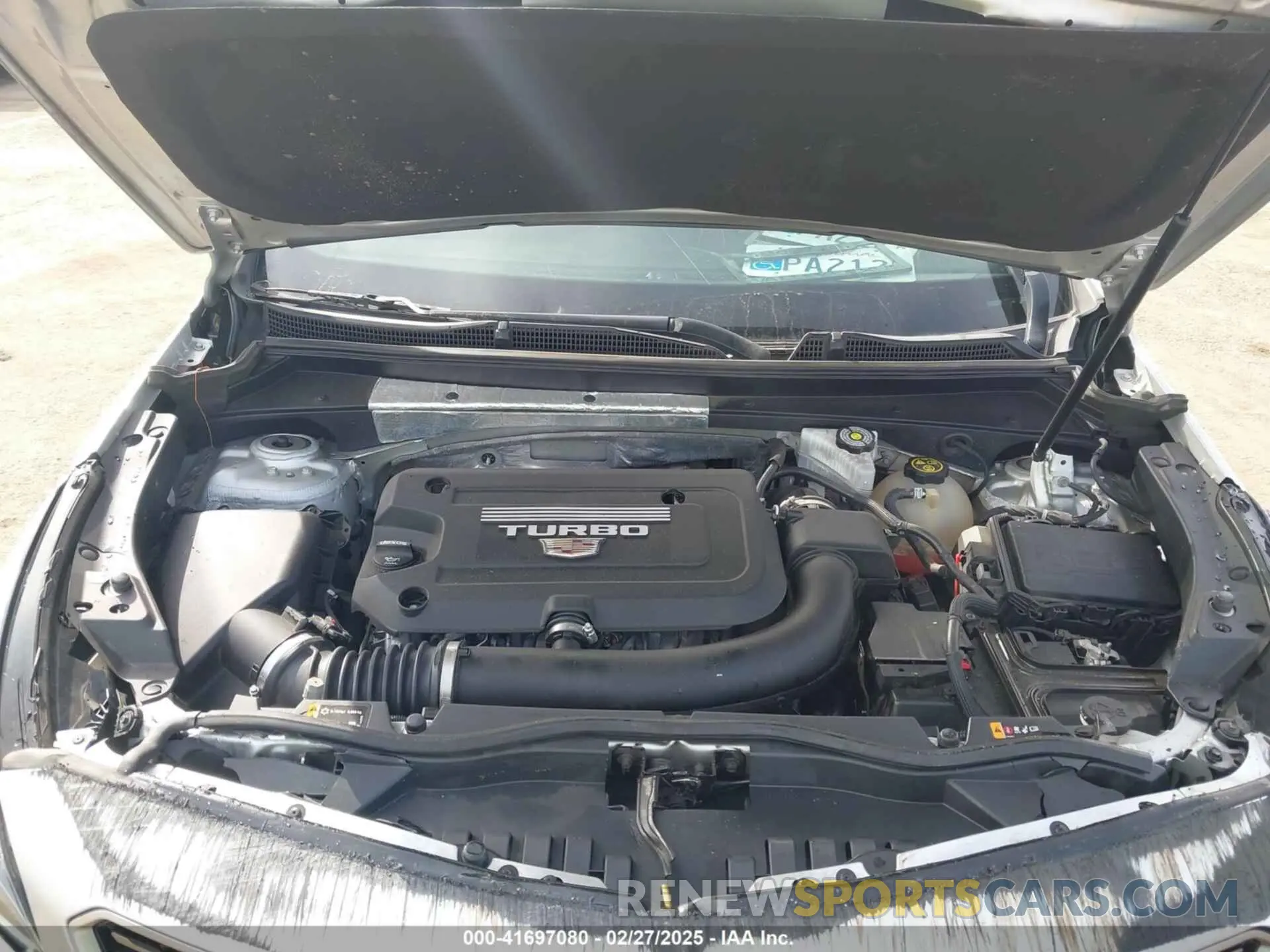 10 fotografías del automóvil dañado 1GYFZCR48LF037235 CADILLAC XT4 2020