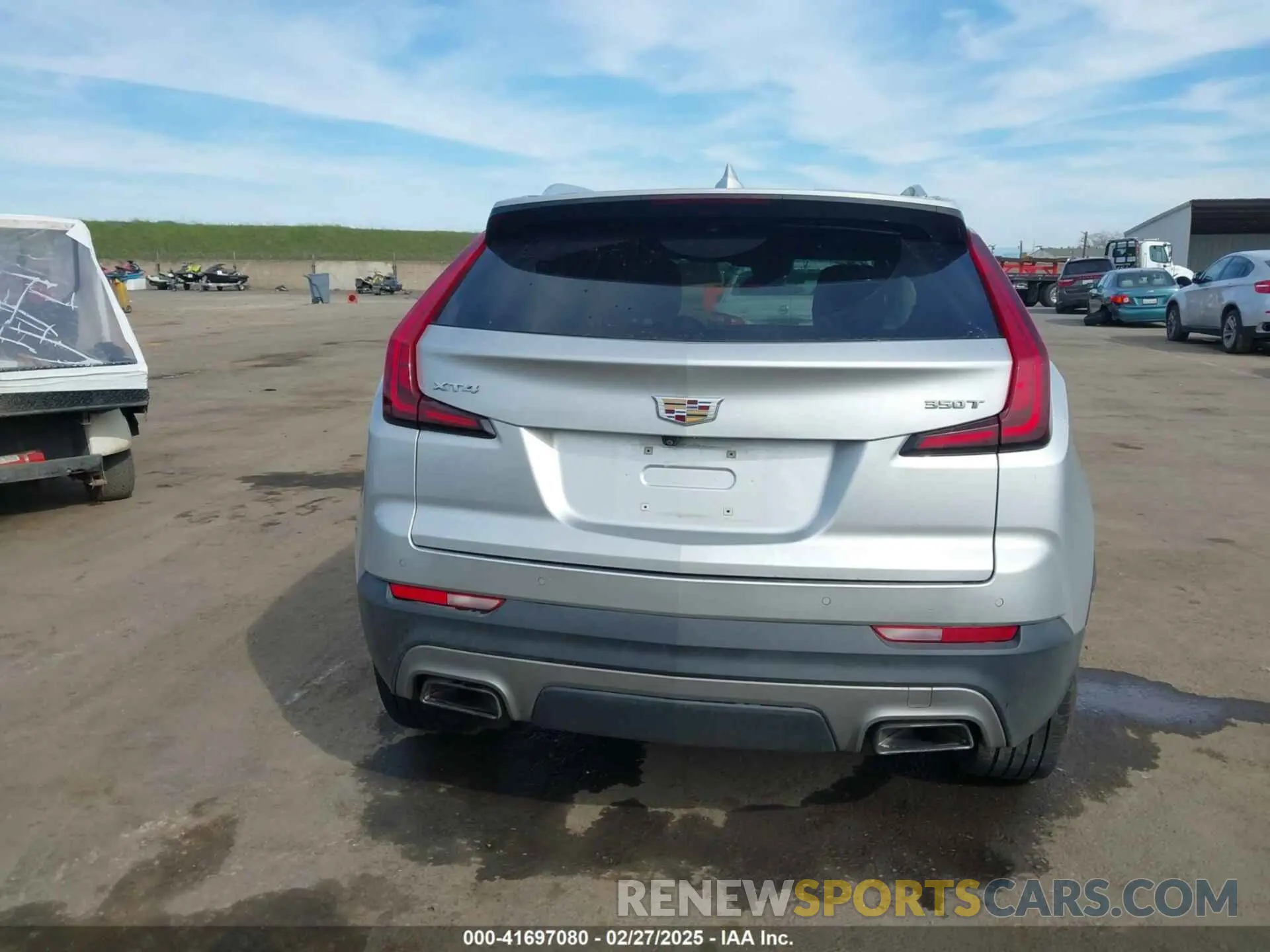 15 fotografías del automóvil dañado 1GYFZCR48LF037235 CADILLAC XT4 2020
