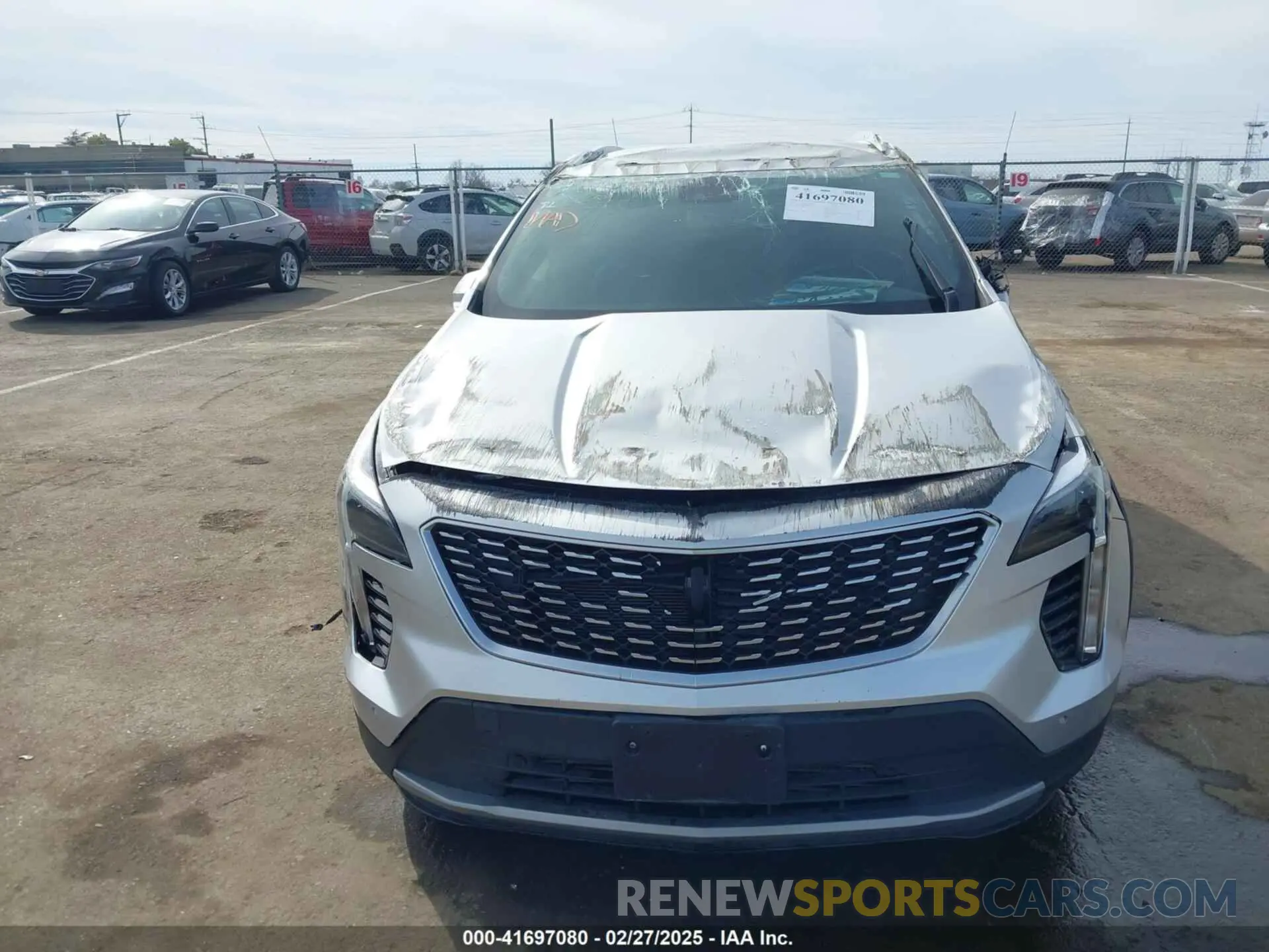 6 fotografías del automóvil dañado 1GYFZCR48LF037235 CADILLAC XT4 2020