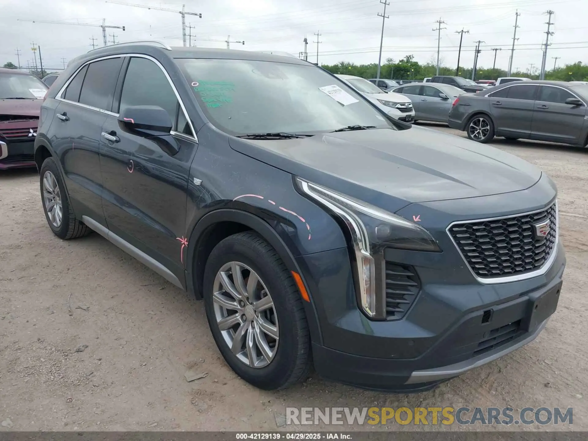1 fotografías del automóvil dañado 1GYFZCR48LF068615 CADILLAC XT4 2020